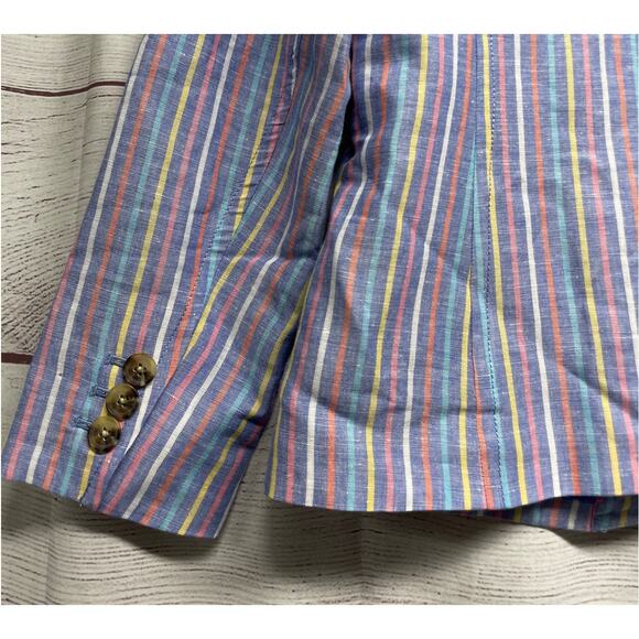 Vineyard Vines Women's Striped Blazer - Multicolor - Picture 11 of 14